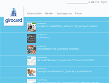 Tablet Screenshot of girocard.eu